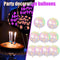 10Pcs 12inch Fluorescent Balloon Glow Luminous Love Heart Latex Balloon\