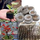 30mm Jiffy Peat Pellet Grain Starting Tray Plug Nutrient Soil Block (1pc) Newly