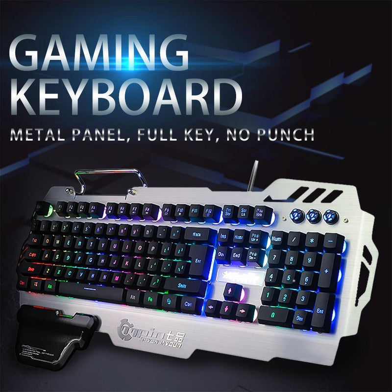 Widewing Gaming Keyboard with Phone Stand Holder PK-900 USB104 Buttons Background