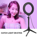 Modes Video Light LED Selfie Ring Light Tripod Stand RGBW For YouTube Tik Tok