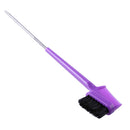 Double Sided Hair Edge Brushes Comb Pin Tail Hair Styling Tool (Purple)