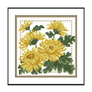 Partial Cross Stitch Kit November 14CT Counted DIY Needlework Decor (H433)