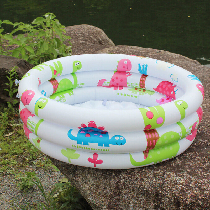 Practical Mini Inflatable Pool Circular Basin Lovely Bathtub Summer Water T