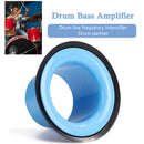 Drum Bass Bottom Microphone Amplifier Voice Loudspeaker Percussion (Blue) Newly