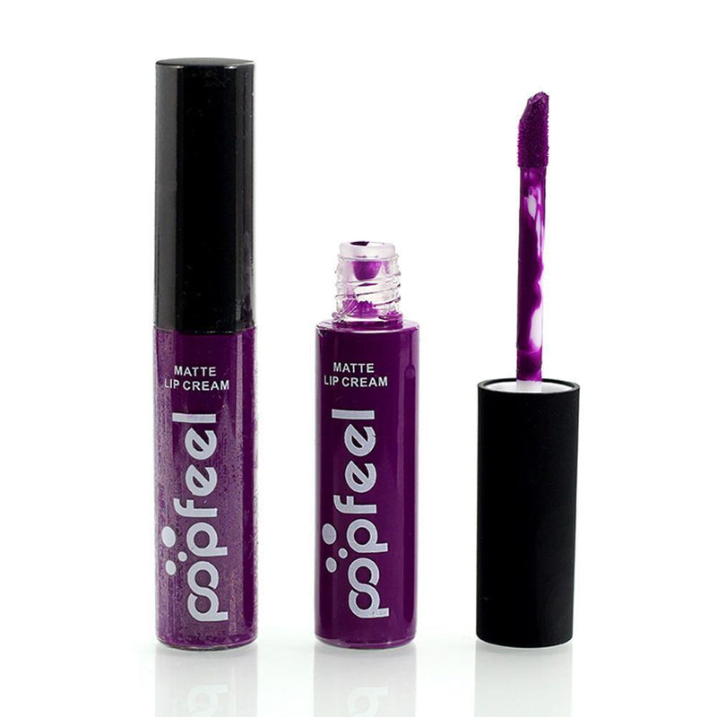 6pcs/set Waterproof Moisturing Matte Lipstick Long Lasting Lip Balm Kit (01