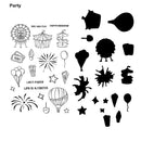 Party Punch Stencil Scrapbooking Cardmaking Stamp Metal Punch Mold