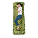 Outdoor Sleeping Pad Camping Inflatable Mattress Air Cushion (Army Green)