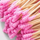 Care Applicator Tool Buds Sticks Cotton Swabs Bamboo Wood Nose Ears Cleaning