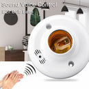 Off Corridor E27 Lamp Base LED Bulb Holder 45s Delay Sound Voice Control Switch