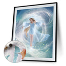Angel Girl Oil Paint By Numbers DIY Canvas Wall Picture Craft Home Decoration