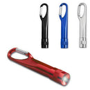 Aluminum Alloy Electronic Lamp Mini Flashlight Key Ring Carabiner Torch Bright