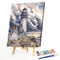 Lighthouse After Storm Oil Paint By Numbers Kits DIY Handpainted on Canvas