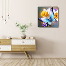 Animal Full Drill Round Diamond Picture DIY 5D Mosaic Butterfly Painting Kit