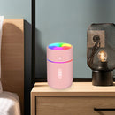 Portable Colorful Mini USB Car Humidifier Mist Maker Air Purifier (Pink)