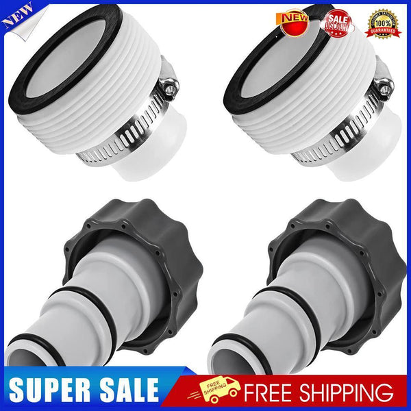 1.25 inch to 1.5 inch Fittings Hose Drain Plug Connector Adapter Collar Kit
