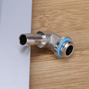 9mm OD PC Cooling System Part G1/4 Thread 90 Degree Elbow Pipe Connector Newly