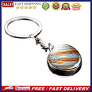 Solar System Metal Pendant Galaxy Nebula Earth Saturn Double-sided Glass Ball