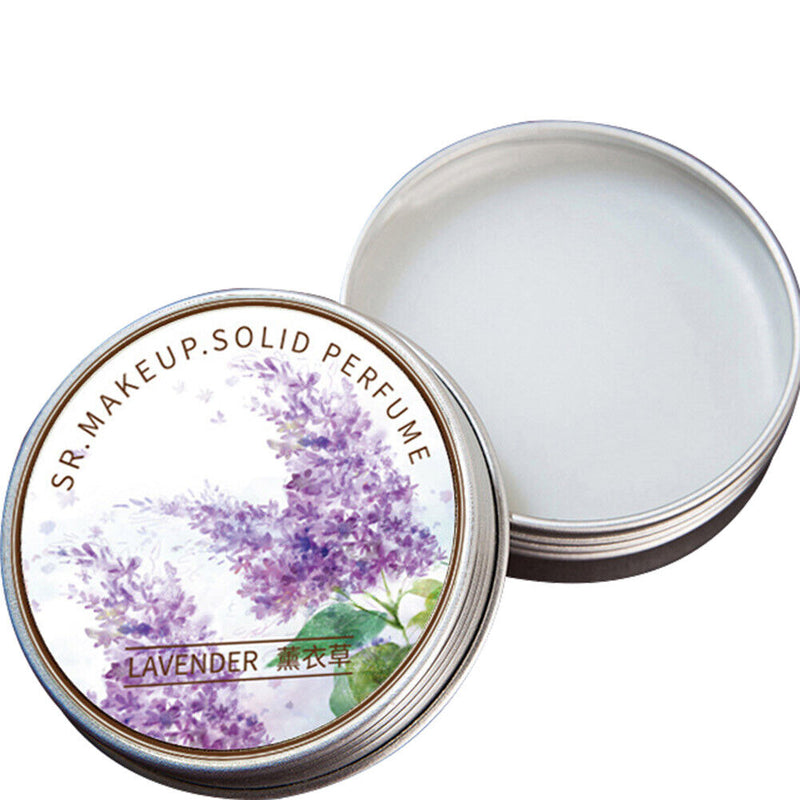 Portable Balm Mild Long Lasting Deodorant Solid Perfume (Lavender)