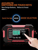 Pulse Repair Fast Charging Automatic Jump Starter Car Battery Charger