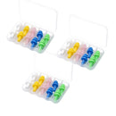 Soft Comfort Waterproof Noise Silicone Earplugs Sleep Ear Plugs Ear Plugs