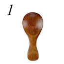 Condiment Scoop Flatware Salt Wood Spoons Small Mini Coffee Tea Sugar Spoon