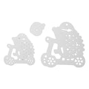 Seawng Tricycle DIY Shapes Stencils Scrapbooking Embossing Craft Album Card