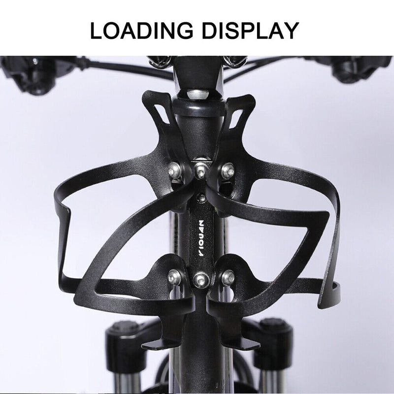 MTB Bike Water Cup Cage Extension Rack Aluminum Alloy Kettle Holder Extender