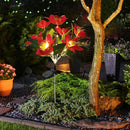 7 Head Solar LED Orchid Light Outdoor Waterproof Flowers Garden Stake Fence