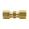 1* 3/16" Brass Compression Fitting Straight Union Connector M0L1 A9T5 N8S2 Z7E6