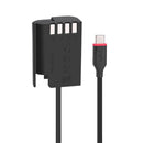for Panasonic Camera Type-C to BLK22 Camera Battery Convert Dummy Battery