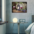 5D DIY Full Round Drill Diamond Painting Wine Glass Embroidery Cross Stitch Kits