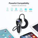 RAXFLY USB Car Charger for Phone Adapter with Micro USB Extension Cable Newly