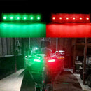 4Pcs 12V Red Green Boat Navigation LED Lights Stern Ne Lights Starboard U3Q3
