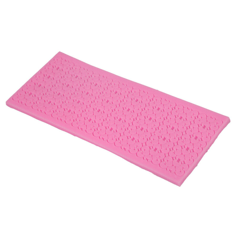 Lace Silicone Mold Mould Sugar Craft Fondant Mat Cake Decorating Bake Tool