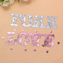 Love Cutting Dies Stencils Scrapbook Embossing DIY Craft Album Card Ges