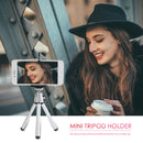 For Photo Live Video 360 Rotating Camera Tripod Monopod Bracket with Phone Clip