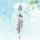 Animal Wind Chime Outdoor, Wind Bell Tubes, for Garden, Yard (Owl) Newly
