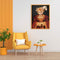 Dame Cat Oil Paint By Numbers Kit DIY Frameless Drawing for Adults Home Decor
