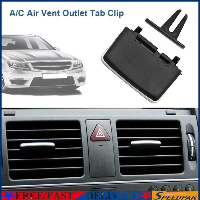 A/C Air Vent Outlet Tab Clip Repair Kit for Mercedes-Benz W204 C180 C200