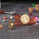 Handmade DIY Fairy Tale Wax Sealing Stamp Retro Wood Handle Scrapbooking Stam
