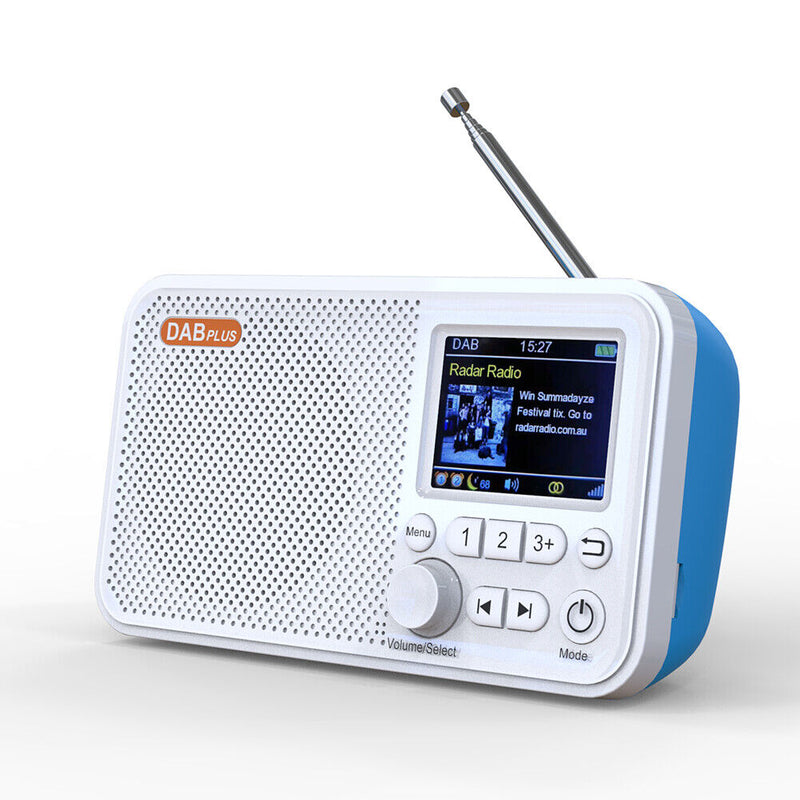C10 2.4 inch Color LCD Screen Digital Desktop Alarm Clock DAB DAB+ FM Radio