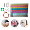 9 Pairs Sweater Weaving Ring Needles Set Aluminum Alloy Crochet Hook Crafts Tool