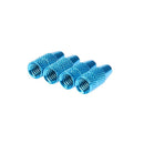 4pcs Presta Valve Stem Caps+ 4pcs Valve Cores+ Wrench Tool Kit (Green) Newly