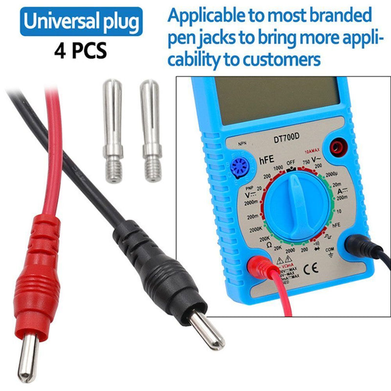Wire Pen Cable Probe Test Universal Digital Multimeter Probe 90cm Needle Tip