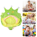 Baby Sofa Support Seat Cover Learning To Sit Chair Case No Filler (Green) Newly