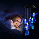 Wind Chime Solar Powered LED Light Changing Garden HOT 2021 Lamp Hanging T8B2