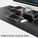T1 Universal Monitor Stand Riser RGB 4 USB Charging Desk Organizer Support Rack