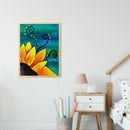 5D DIY Diamond Painting Kits Full Round Drill Oil Paint Flower Mosaic Picture