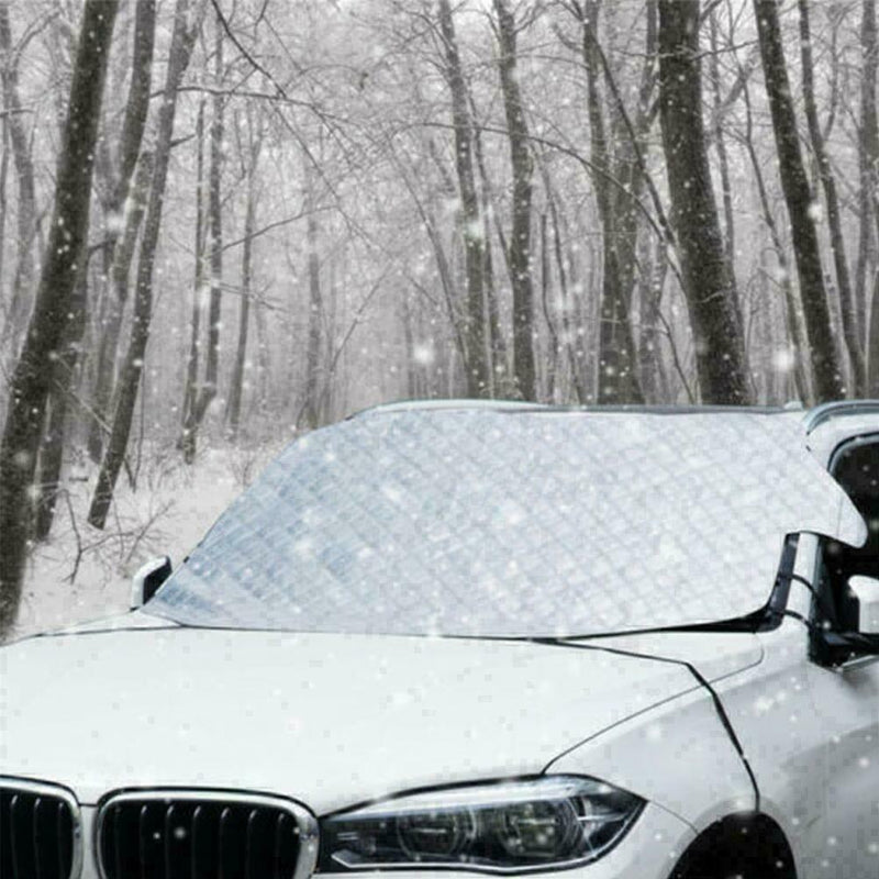 Magnetic Car Windshield Cover Winter Ice Frost Sunshade A9M8 O2S0 Guard D8D7