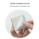Stainless Steel Sponge Drain Rack Self-adhesive Dishcloth Organizer Hook